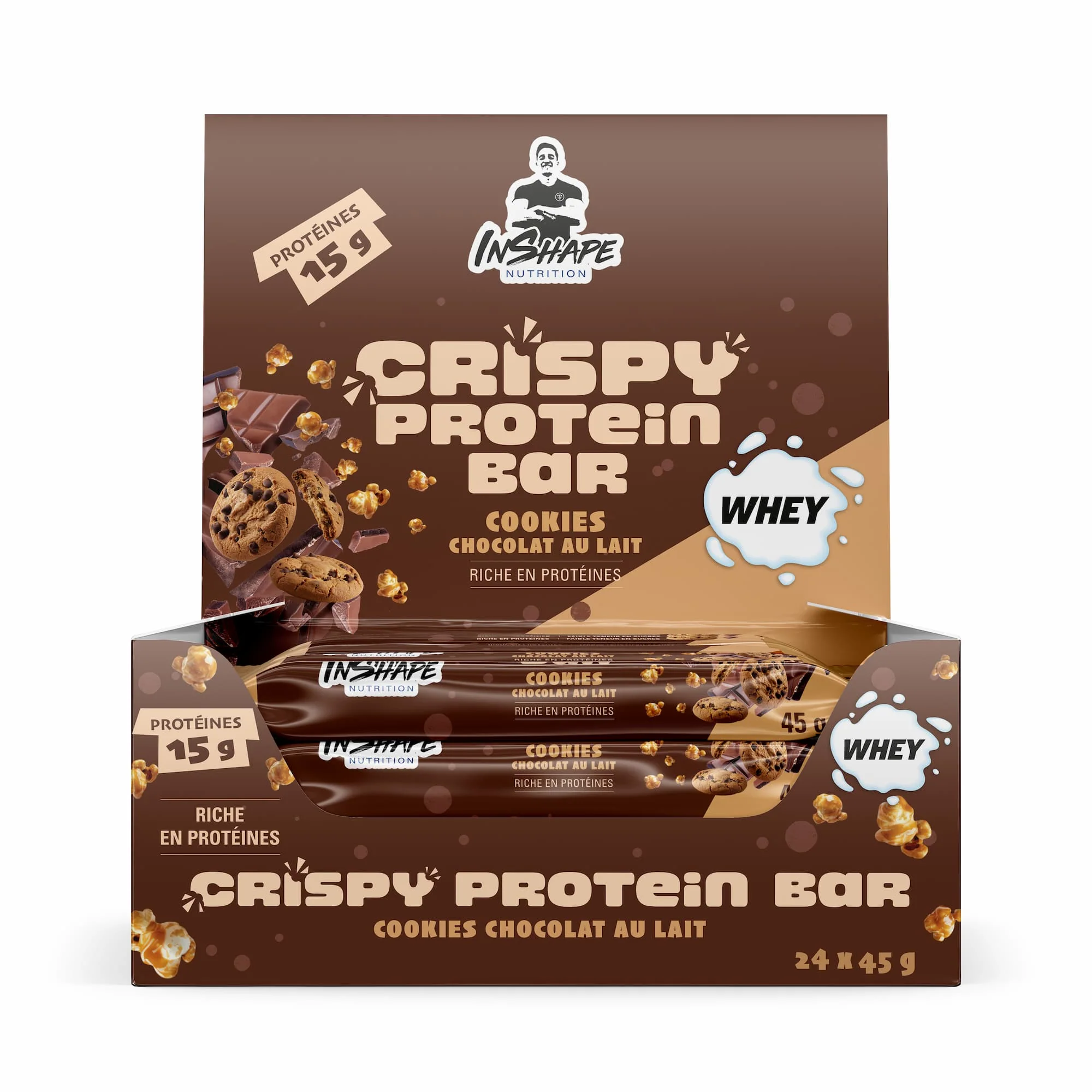 Crispy Protein Bar 45 g - Image 6